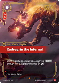 Kadregrin the Infernal - Origins (OGN) #038/298 - Epic Riftbound Trading Card