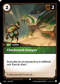 Clockwork Keeper - Origins (OGN) #044/298 - Common Riftbound Trading Card