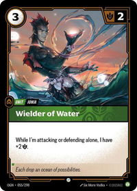 Wielder of Water - Origins (OGN) #055/298 - Common Riftbound Trading Card