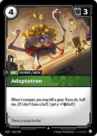 Adaptatron - Origins (OGN) #056/298 - Uncommon Riftbound Trading Card