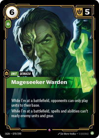 Mageseeker Warden - Origins (OGN) #070/298 - Rare Riftbound Trading Card