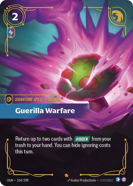 Guerilla Warfare - Origins Riftbound trading card