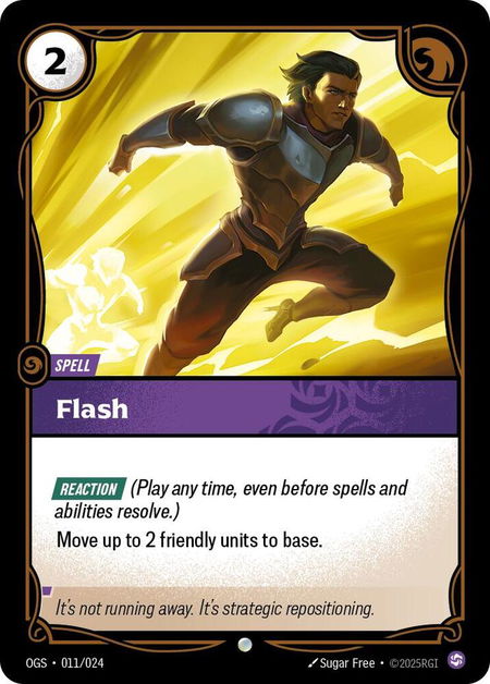 Flash - Origins: Proving Grounds Riftbound trading card
