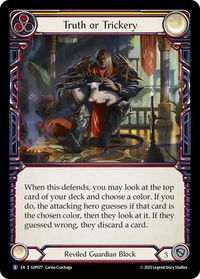 Truth or Trickery - Super Slam (SUP) #SUP077 - Super Rare Flesh and Blood Trading Card