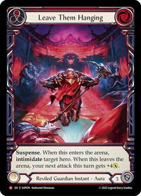 Leave Them Hanging (Extended Art) - Super Slam (SUP) #SUP074 - Majestic Flesh and Blood Trading Card
