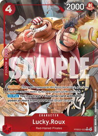 Lucky.Roux (Alternate Art) - Premium Booster -The Best- Vol. 2 (PRB-02) #PRB02-003 - Rare One Piece Trading Card