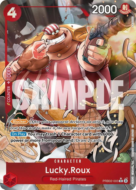 Lucky.Roux (Alternate Art) - Premium Booster -The Best- Vol. 2 One Piece trading card