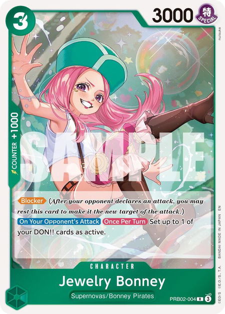 Jewelry Bonney -PRB02-004 - Premium Booster -The Best- Vol. 2 One Piece trading card