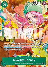 Jewelry Bonney - PRB02-004 (Alternate Art) - Premium Booster -The Best- Vol. 2 (PRB-02) #PRB02-004 - Rare One Piece Trading Card