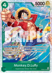 Monkey.D.Luffy - PRB02-005 - Premium Booster -The Best- Vol. 2 (PRB-02) #PRB02-005 - Super Rare One Piece Trading Card
