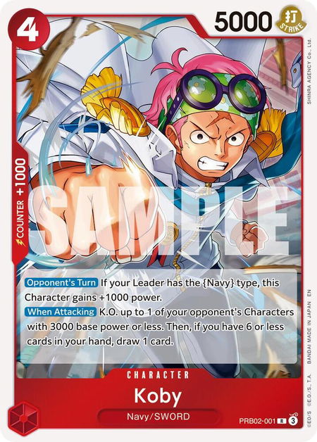 Koby - Premium Booster -The Best- Vol. 2 One Piece trading card