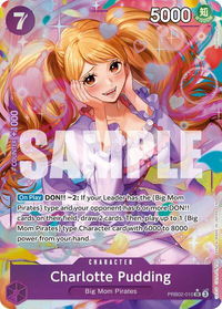 Charlotte Pudding - PRB02-010 (Alternate Art) - Premium Booster -The Best- Vol. 2 (PRB-02) #PRB02-010 - Super Rare One Piece Trading Card