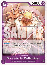 Donquixote Doflamingo - Premium Booster -The Best- Vol. 2 (PRB-02) #PRB02-011 - Rare One Piece Trading Card