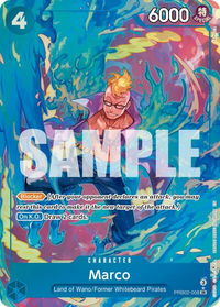 Marco (Alternate Art) - Premium Booster -The Best- Vol. 2 (PRB-02) #PRB02-008 - Super Rare One Piece Trading Card