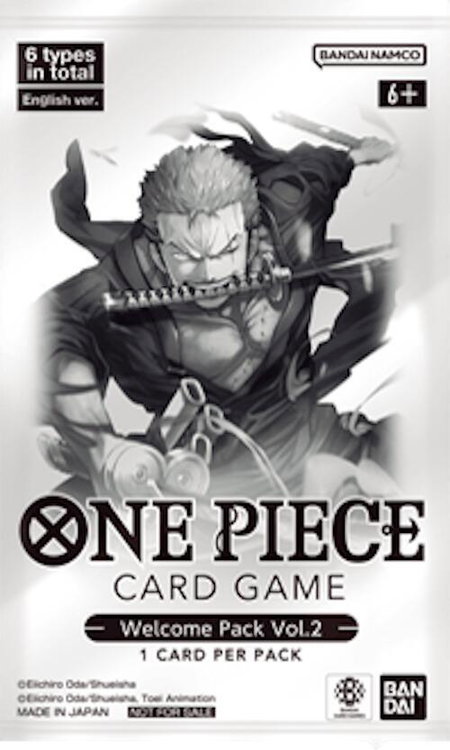 Welcome Pack Vol. 2 - One Piece Promotion Cards One Piece trading card