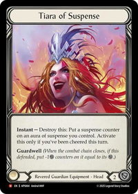 Tiara of Suspense - Armory Deck: Pleiades #APS004 - Majestic Flesh and Blood Trading Card