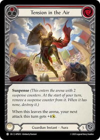 Tension in the Air (Red) - Armory Deck: Pleiades #APS013 - Common Flesh and Blood Trading Card