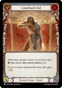 Comeback Kid (Blue) - Armory Deck: Pleiades #APS017 - Rare Flesh and Blood Trading Card