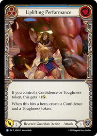 Uplifting Performance - Armory Deck: Pleiades #APS020 - Rare Flesh and Blood Trading Card