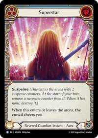 Superstar - Armory Deck: Pleiades #APS024 - Rare Flesh and Blood Trading Card