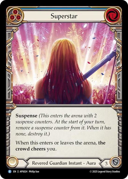 Superstar - Armory Deck: Pleiades Flesh and Blood trading card