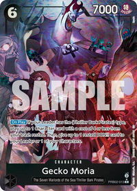 Gecko Moria (Alternate Art) - Premium Booster -The Best- Vol. 2 (PRB-02) #PRB02-013 - Rare One Piece Trading Card