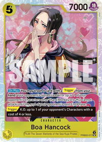 Boa Hancock - Premium Booster -The Best- Vol. 2 (PRB-02) #PRB02-017 - Super Rare One Piece Trading Card