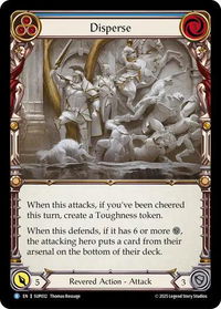 Disperse - Super Slam (SUP) #SUP032 - Rare Flesh and Blood Trading Card