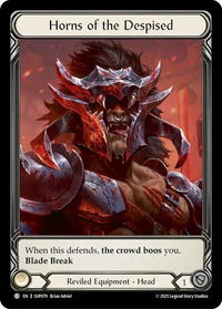 Horns of the Despised (Extended Art) - Super Slam (SUP) #SUP079 - Rare Flesh and Blood Trading Card
