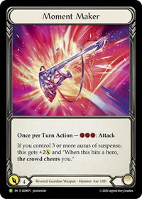 Moment Maker - GEM Pack 3 (GEM) #GEM071 - Promo Flesh and Blood Trading Card