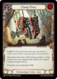 Clamp Press - GEM Pack 3 (GEM) #GEM074 - Promo Flesh and Blood Trading Card