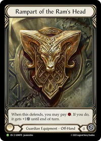 Rampart of the Ram's Head - GEM Pack 3 (GEM) #GEM079 - Promo Flesh and Blood Trading Card