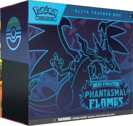 Phantasmal Flames Elite Trainer Box - ME02: Phantasmal Flames Pokémon trading card