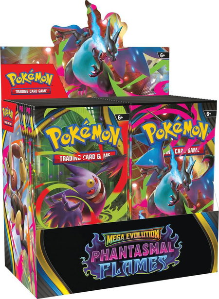 Phantasmal Flames Booster Box - ME02: Phantasmal Flames Pokémon trading card