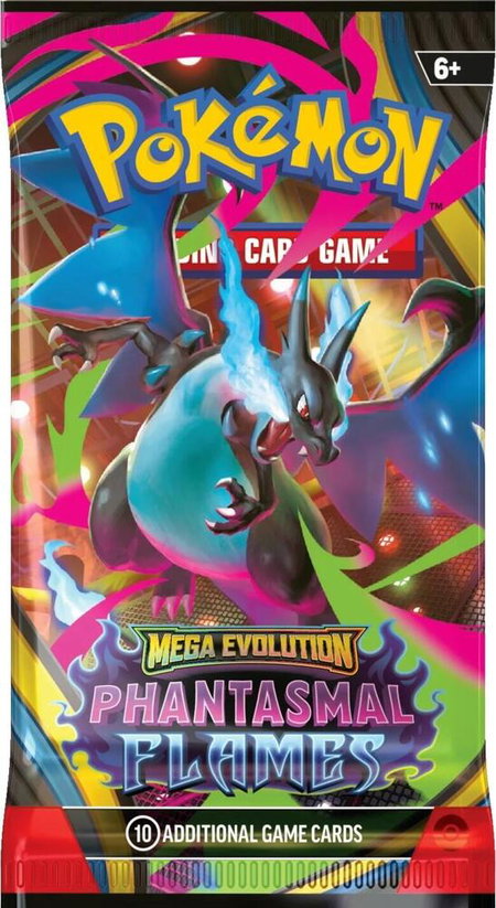 Phantasmal Flames Booster Pack - ME02: Phantasmal Flames Pokémon trading card