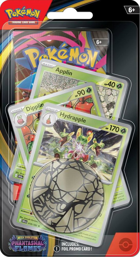Phantasmal Flames Premium Checklane Blister [Hydrapple] - ME02: Phantasmal Flames Pokémon trading card