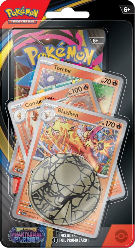Phantasmal Flames Premium Checklane Blister [Blaziken] - ME02: Phantasmal Flames Pokémon trading card