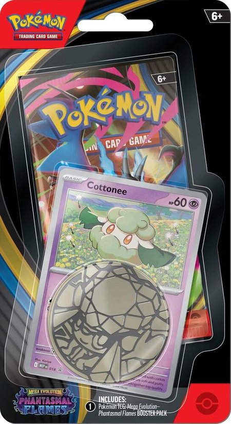 Phantasmal Flames Single Pack Blister [Cottonee] - ME02: Phantasmal Flames Pokémon trading card