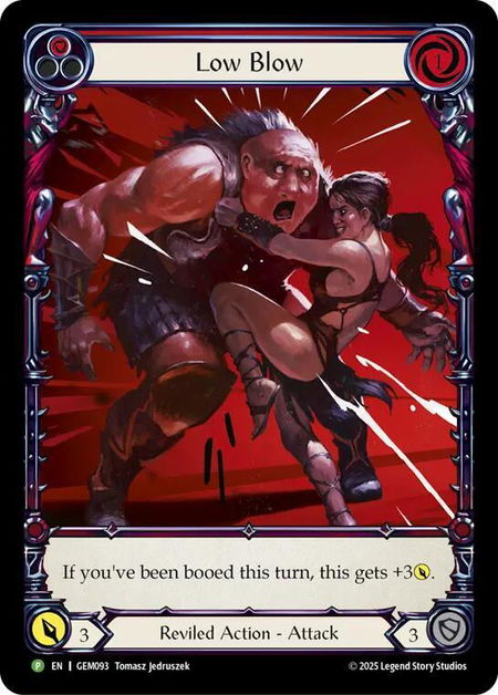 Low Blow - GEM Pack 3 Flesh and Blood trading card
