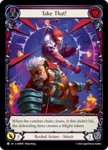 Take That! - GEM Pack 3 Flesh and Blood trading card