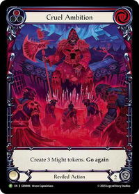 Cruel Ambition - GEM Pack 3 (GEM) #GEM096 - Promo Flesh and Blood Trading Card