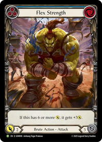 Flex Strength - GEM Pack 3 (GEM) #GEM099 - Promo Flesh and Blood Trading Card