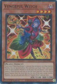 Vengeful Witch - Doom of Dimensions (DOOD) #DOOD-EN004 - Super Rare YuGiOh Trading Card