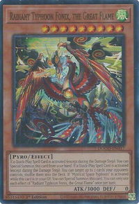 Radiant Typhoon Fonix, the Great Flame - Doom of Dimensions (DOOD) #DOOD-EN017 - Ultra Rare YuGiOh Trading Card