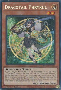Dracotail Phryxul - Doom of Dimensions (DOOD) #DOOD-EN023 - Secret Rare YuGiOh Trading Card
