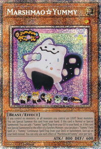 MarshmaoYummy (Starlight Rare) - Doom of Dimensions (DOOD) #DOOD-EN024 - Starlight Rare YuGiOh Trading Card
