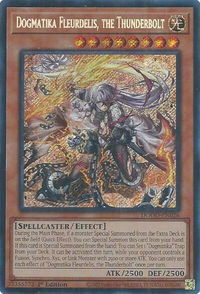 Dogmatika Fleurdelis, the Thunderbolt - Doom of Dimensions (DOOD) #DOOD-EN026 - Secret Rare YuGiOh Trading Card