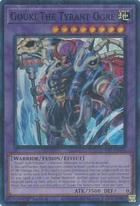 Gouki The Tyrant Ogre - Doom of Dimensions (DOOD) #DOOD-EN036 - Super Rare YuGiOh Trading Card