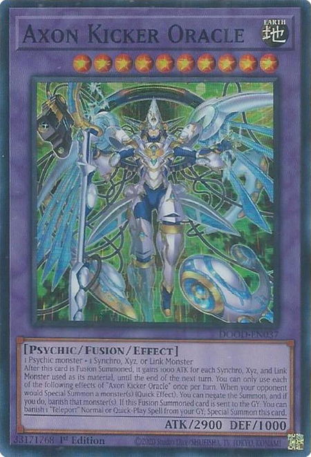 Axon Kicker Oracle - Doom of Dimensions YuGiOh trading card