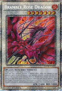 Bramble Rose Dragon (Starlight Rare) - Doom of Dimensions (DOOD) #DOOD-EN039 - Starlight Rare YuGiOh Trading Card